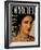 L'Officiel, March 1986 - Carole Bouquet-Steven Silverstein-Framed Art Print