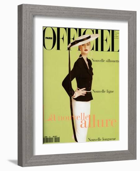 L'Officiel, March 1995 - Phoebe-William Laxton-Framed Art Print