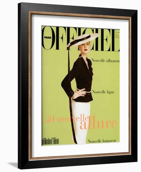 L'Officiel, March 1995 - Phoebe-William Laxton-Framed Art Print