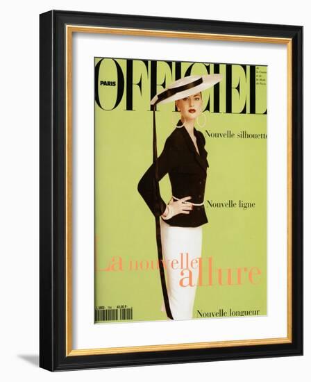 L'Officiel, March 1995 - Phoebe-William Laxton-Framed Art Print