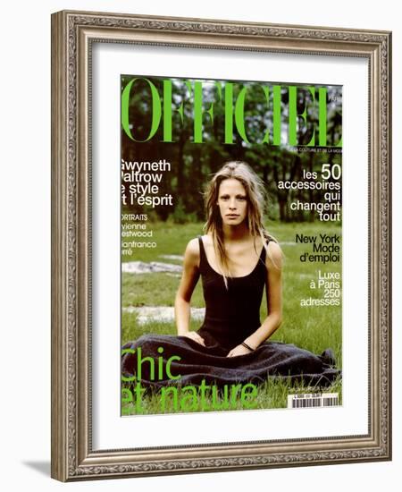 L'Officiel, March 1998-Thomas Schenk-Framed Art Print