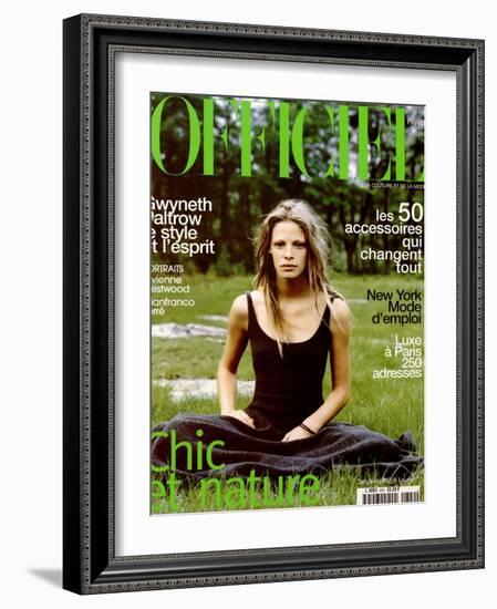 L'Officiel, March 1998-Thomas Schenk-Framed Art Print