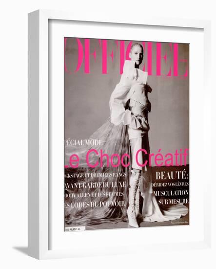 L'Officiel, March 2000 - Nina-Christophe Kutner-Framed Art Print