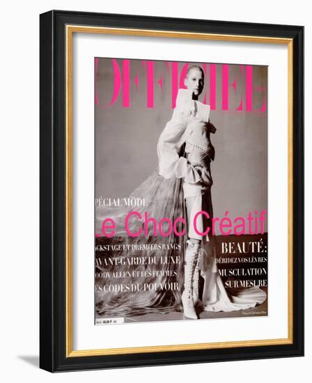 L'Officiel, March 2000 - Nina-Christophe Kutner-Framed Art Print