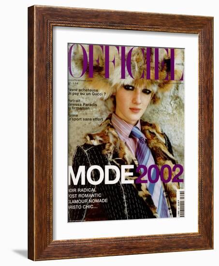 L'Officiel, March 2001 - Madeleine-Christophe Kutner-Framed Art Print