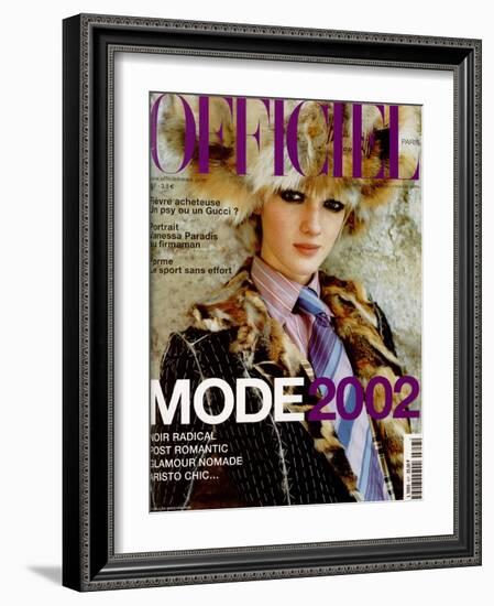 L'Officiel, March 2001 - Madeleine-Christophe Kutner-Framed Art Print