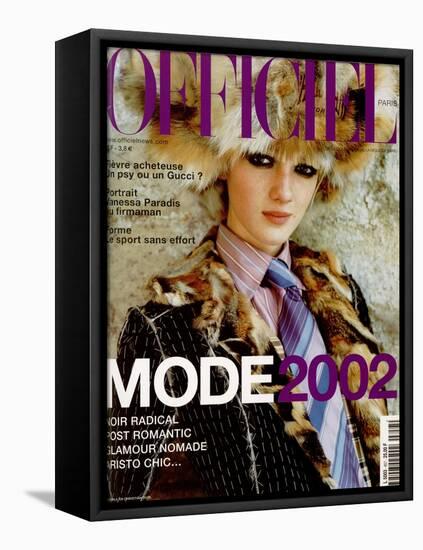 L'Officiel, March 2001 - Madeleine-Christophe Kutner-Framed Stretched Canvas