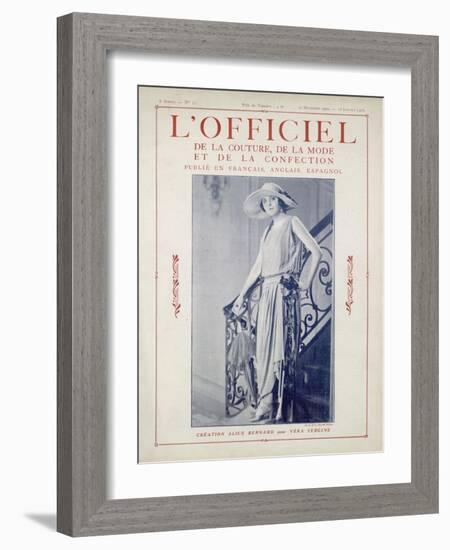 L'Officiel, May 15 1922 - Martial et Armand-Talma-Framed Art Print