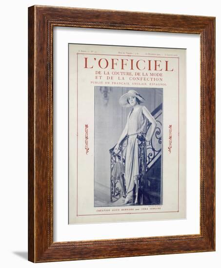 L'Officiel, May 15 1922 - Martial et Armand-Talma-Framed Art Print