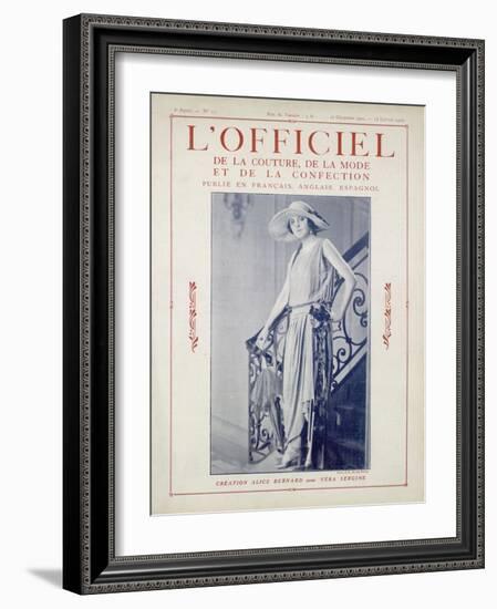 L'Officiel, May 15 1922 - Martial et Armand-Talma-Framed Art Print