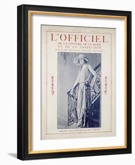 L'Officiel, May 15 1922 - Martial et Armand-Talma-Framed Art Print