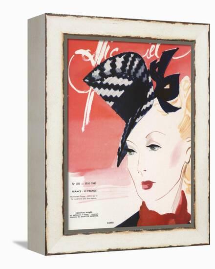 L'Officiel, May 1940 - Agnès-Lbenigni-Framed Stretched Canvas