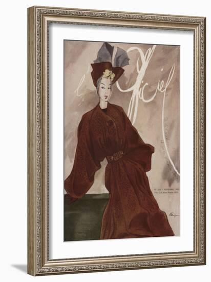 L'Officiel, May 1943-Lbenigni-Framed Art Print