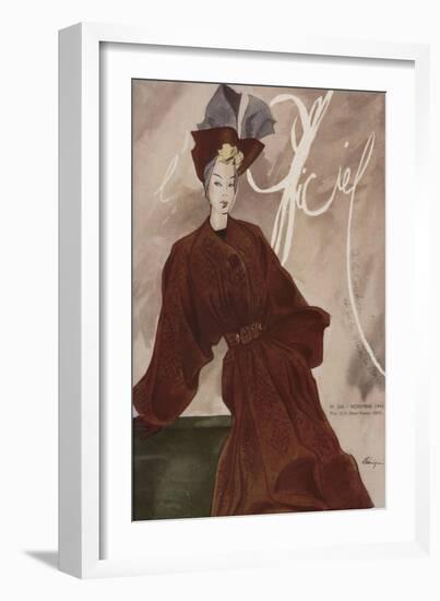 L'Officiel, May 1943-Lbenigni-Framed Art Print