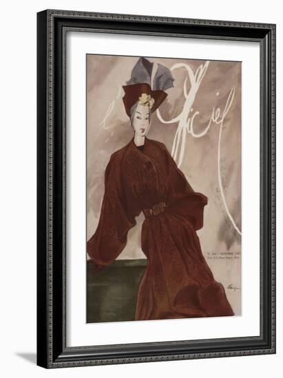 L'Officiel, May 1943-Lbenigni-Framed Art Print