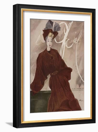 L'Officiel, May 1943-Lbenigni-Framed Art Print