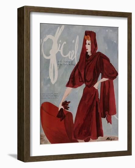 L'Officiel, May 1944-Lbenigni-Framed Art Print