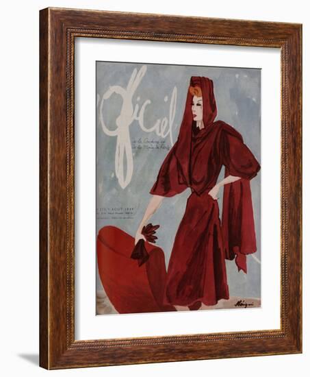 L'Officiel, May 1944-Lbenigni-Framed Art Print