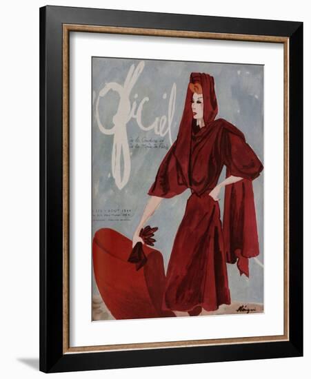 L'Officiel, May 1944-Lbenigni-Framed Art Print