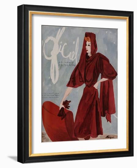 L'Officiel, May 1944-Lbenigni-Framed Art Print