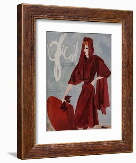 L'Officiel, May 1944-Lbenigni-Framed Premium Giclee Print