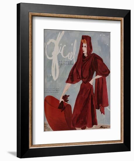 L'Officiel, May 1944-Lbenigni-Framed Premium Giclee Print