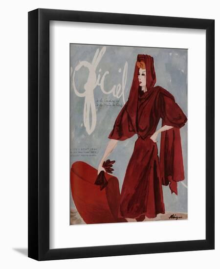 L'Officiel, May 1944-Lbenigni-Framed Premium Giclee Print