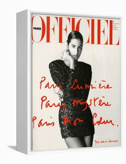 L'Officiel, May 1990-Hiromasa-Framed Stretched Canvas