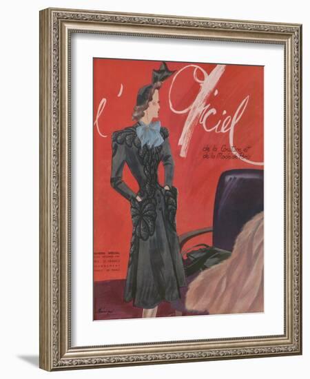 L'Officiel, November 1941-Lbenigni-Framed Art Print