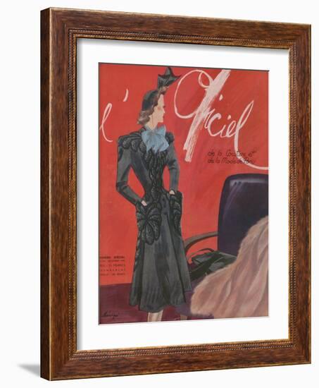 L'Officiel, November 1941-Lbenigni-Framed Art Print