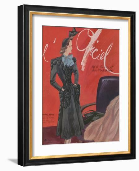 L'Officiel, November 1941-Lbenigni-Framed Art Print