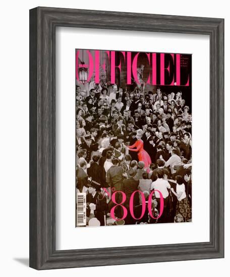 L'Officiel, November 1995 - Brigitte Bardot-Marcio Madeira-Framed Art Print