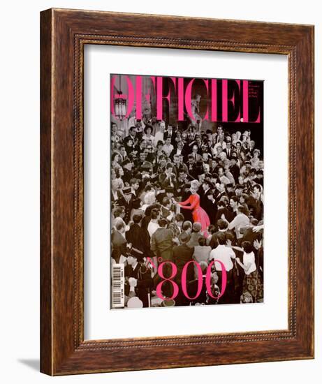 L'Officiel, November 1995 - Brigitte Bardot-Marcio Madeira-Framed Premium Giclee Print