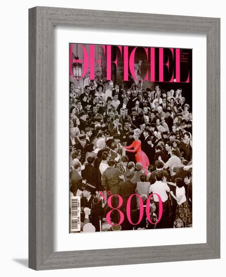 L'Officiel, November 1995 - Brigitte Bardot-Marcio Madeira-Framed Art Print