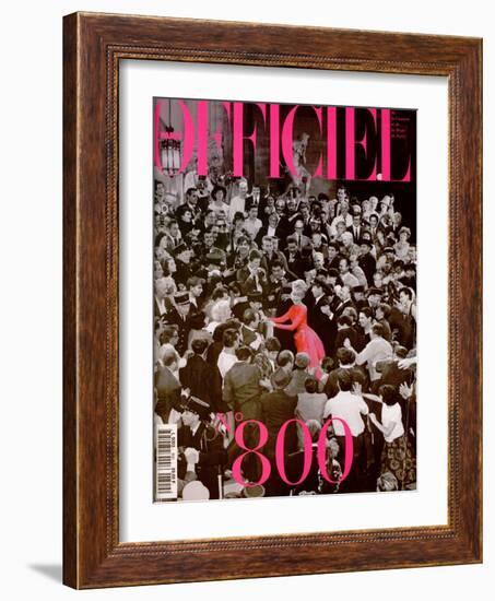 L'Officiel, November 1995 - Brigitte Bardot-Marcio Madeira-Framed Art Print