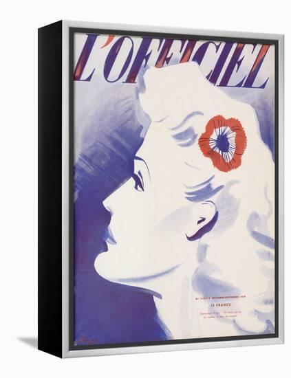 L'Officiel, October-November 1939-Lbenigni-Framed Stretched Canvas