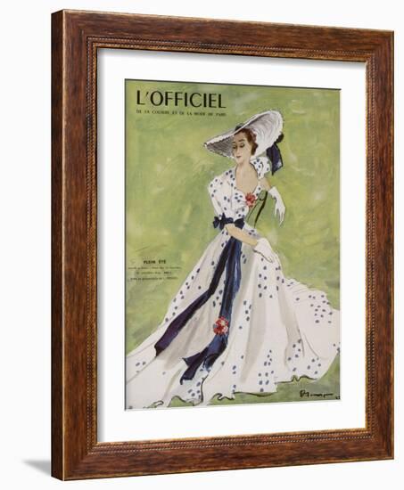 L'Officiel - Robe de Garden Party de L. Mendel-Mourgue-Framed Art Print