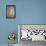 L'Officiel - Robe de Michel Goma en Crêpe Poudre d'Escampette de Ducharne, Chapeau de Jean Barthet-Roland de Vassal-Framed Stretched Canvas displayed on a wall