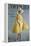 L'Officiel - Robe de Michel Goma en Crêpe Poudre d'Escampette de Ducharne, Chapeau de Jean Barthet-Roland de Vassal-Framed Stretched Canvas