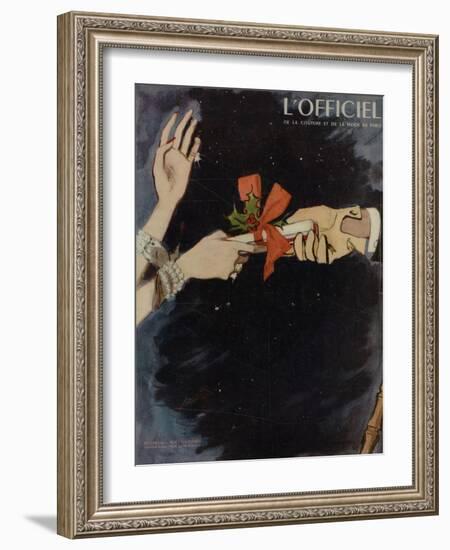 L'Officiel-Mourgue-Framed Art Print