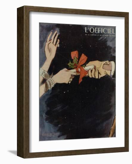 L'Officiel-Mourgue-Framed Art Print