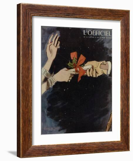 L'Officiel-Mourgue-Framed Art Print