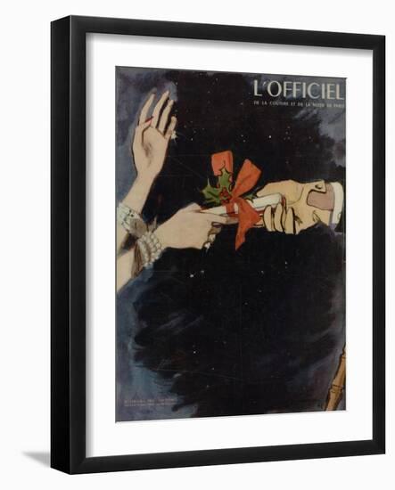 L'Officiel-Mourgue-Framed Art Print