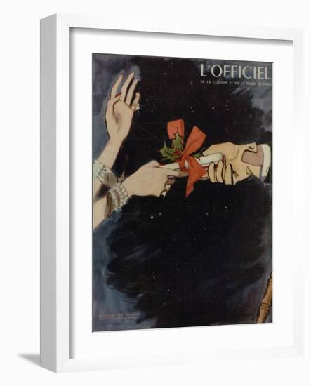 L'Officiel-Mourgue-Framed Art Print