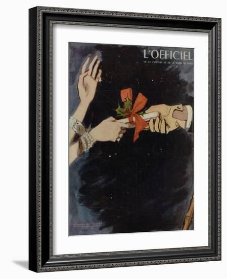 L'Officiel-Mourgue-Framed Art Print