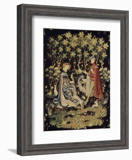 L'Offrande du coeur-null-Framed Giclee Print