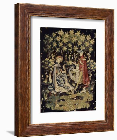 L'Offrande du coeur-null-Framed Giclee Print