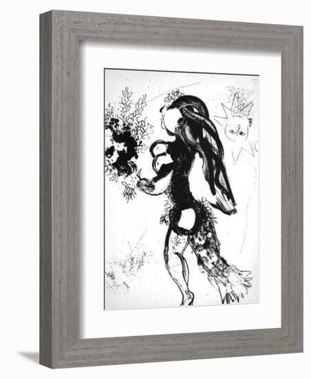 L'Offrande-Marc Chagall-Framed Collectable Print