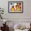L'Oisauau Plumage Deploye-Joan Miro-Framed Art Print displayed on a wall
