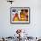 L'Oiseau au Plumage Deploye-Joan Miro-Framed Art Print displayed on a wall